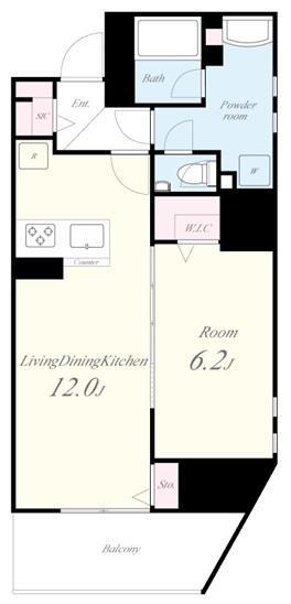 テアトル神南 間取り図