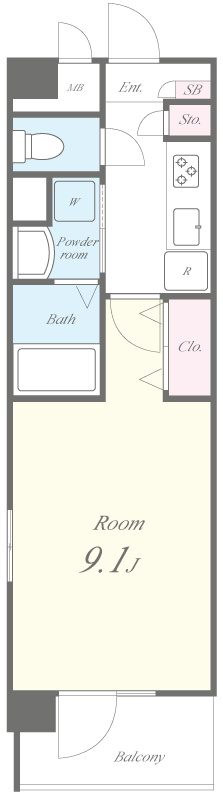 ふじみランド 間取り図
