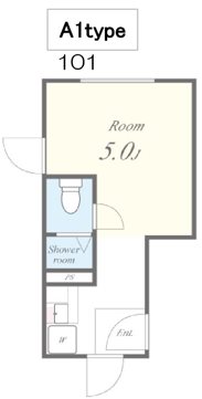 レジデンストーキョー北上野 間取り図