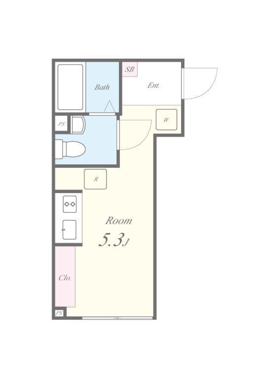 LAUREL北新宿 間取り図