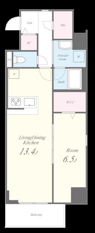 Prime Cozy 間取り図