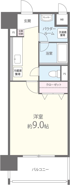エトワールフィラント 間取り図