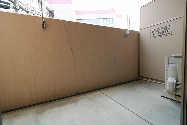 サンライズ石田 ベランダ