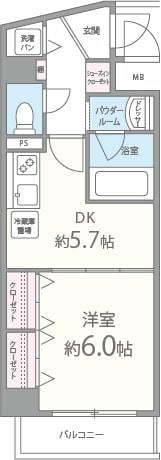 Mid village 妙 間取り図