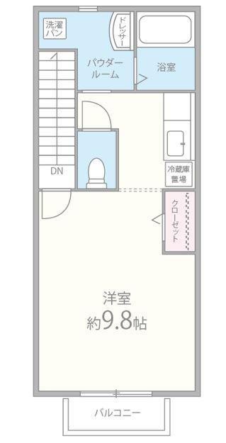 コージーコート(吹田) 間取り図