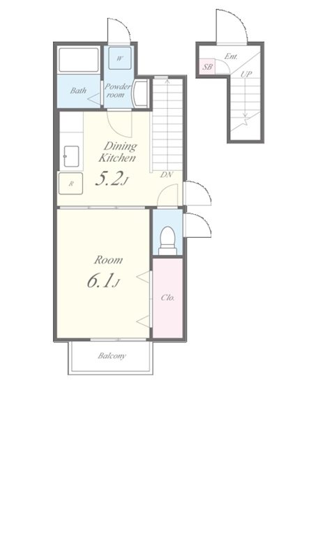 アイリスセカンド 間取り図