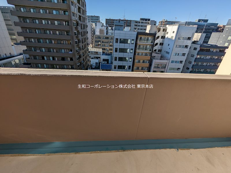 プラナ北上野 ベランダ