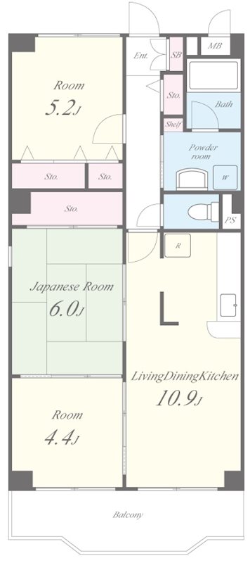 シュテレ７０ 間取り図