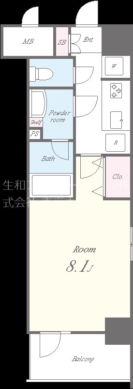 Avnir HONGO 間取り図