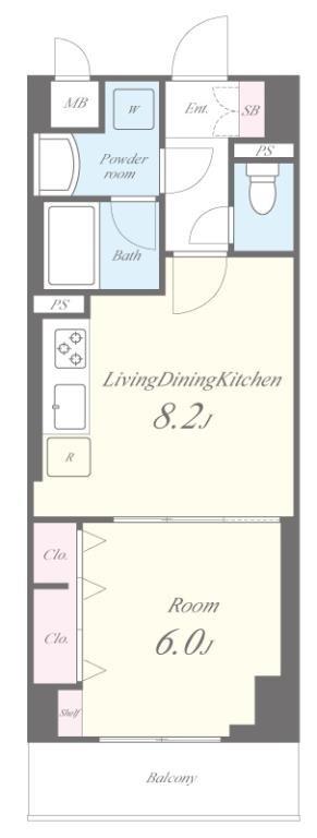 RE residence 間取り図