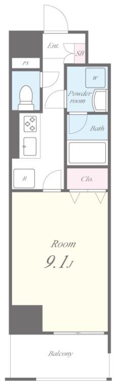 スカイガーデン 間取り図