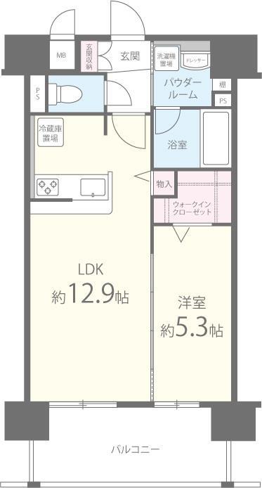ヴァンドーム梅田北 間取り図