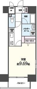 シエル新堀 間取り図