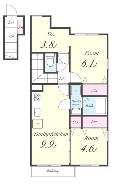 フォレストヒルズ 間取り図