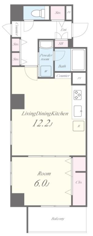 Nouvelle maison yamayaⅡ(ヌーベルメゾンヤマヤⅡ) 間取り図