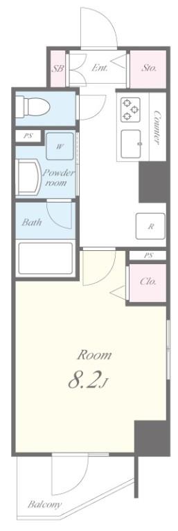 Nouvelle maison yamayaⅡ(ヌーベルメゾンヤマヤⅡ) 間取り図