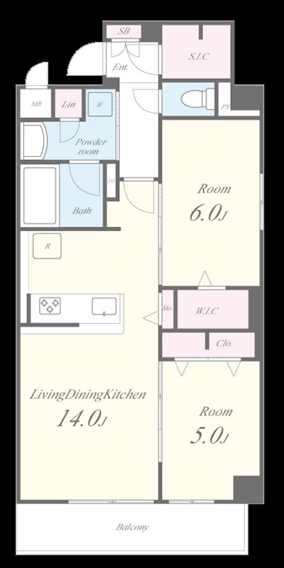 CASA DE ALIVIO 間取り図