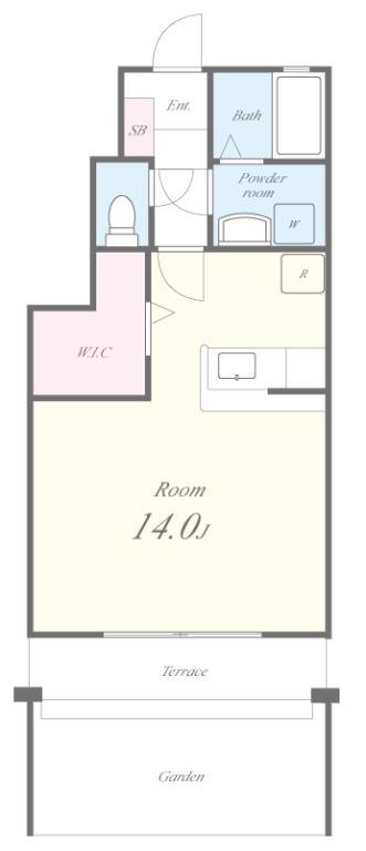 アーバンコートM 103号室 間取り