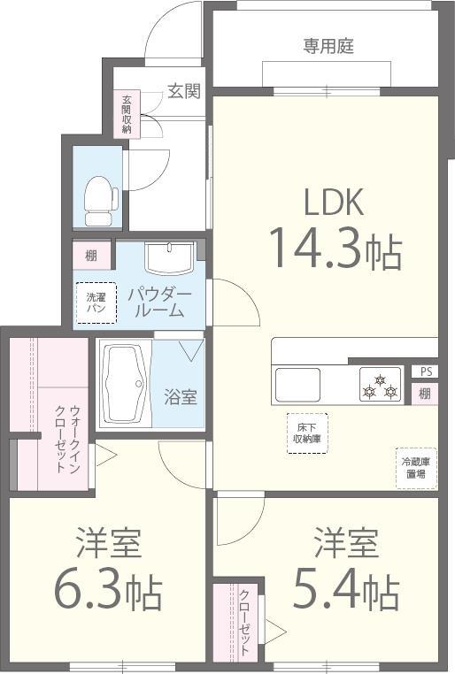 エクセル メゾン あすか 間取り図