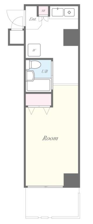 グローバルビレッジ御影 間取り図