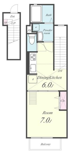 グランシャリオN 間取り図