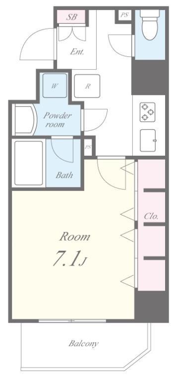 YHT 押上 間取り図