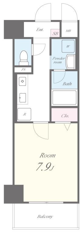 アンビション 間取り図