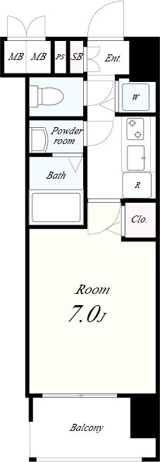 セイワパレス玉造上町台 間取り図