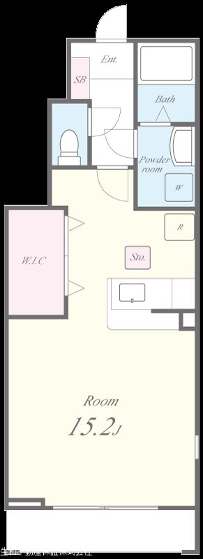 エモアメゾン 間取り図