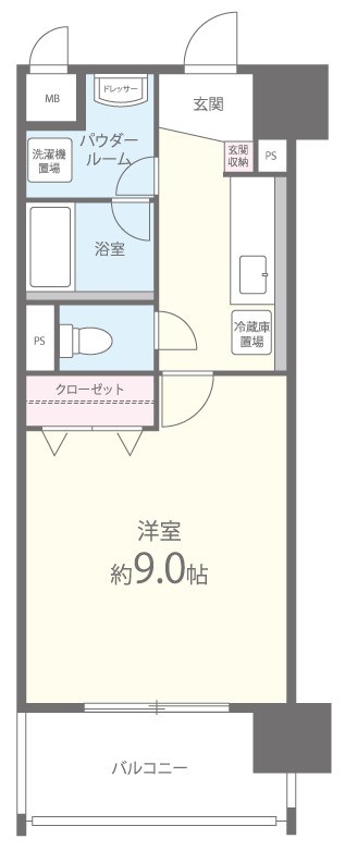 エトワールフィラント 間取り図