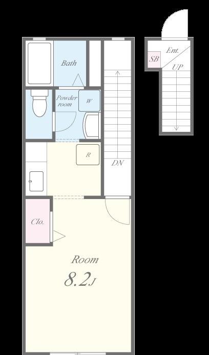ツイン リーフ 間取り図