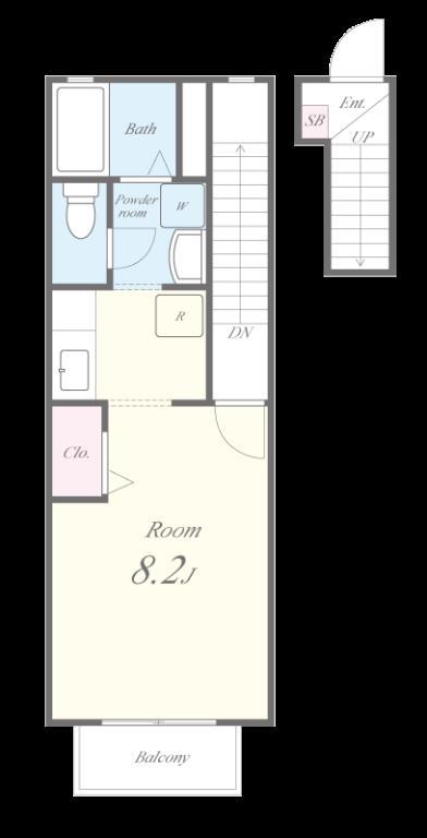 ツイン リーフ 間取り図