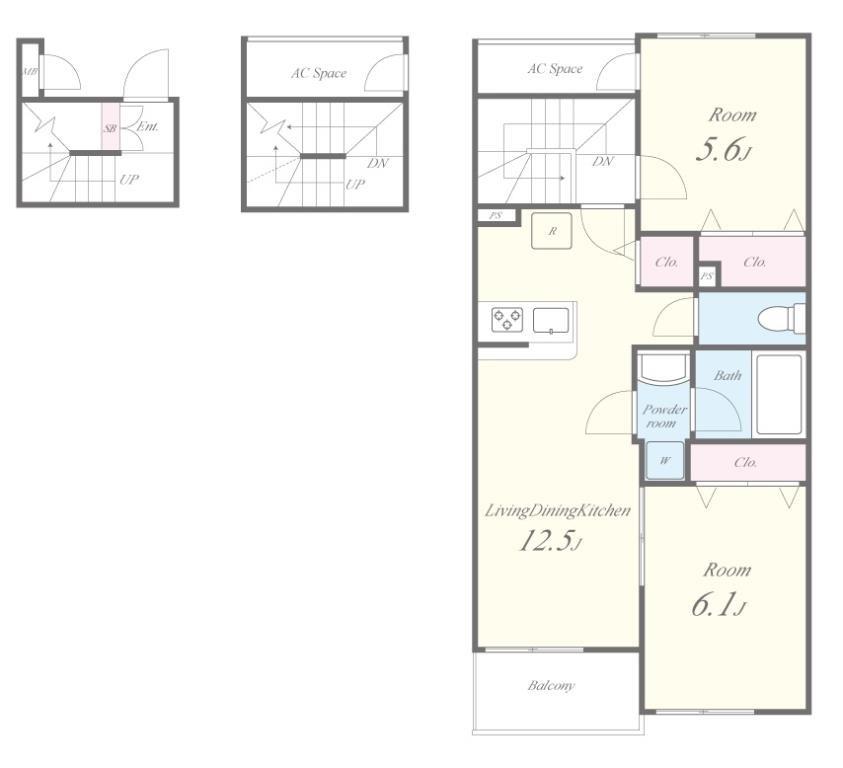 シエルブルー亀戸 間取り図