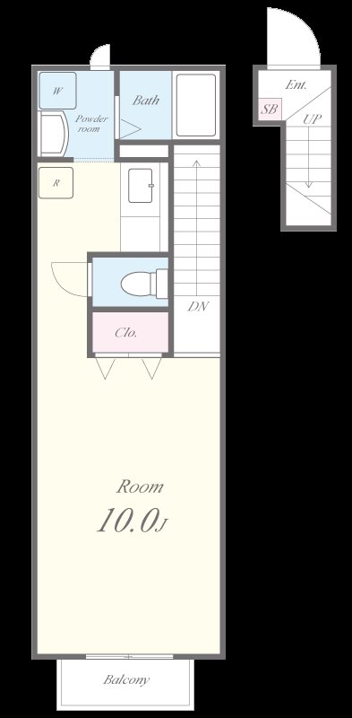 ルミエール 鳥栖 間取り図