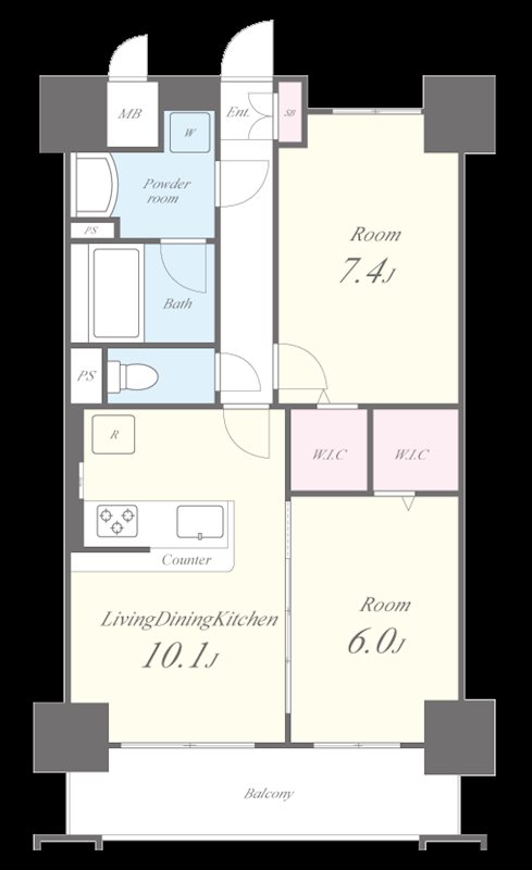 DENDRITE 間取り図