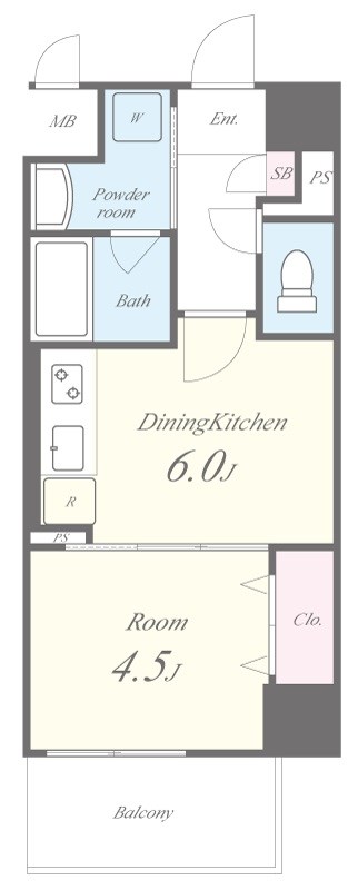 M.R Residence 間取り図