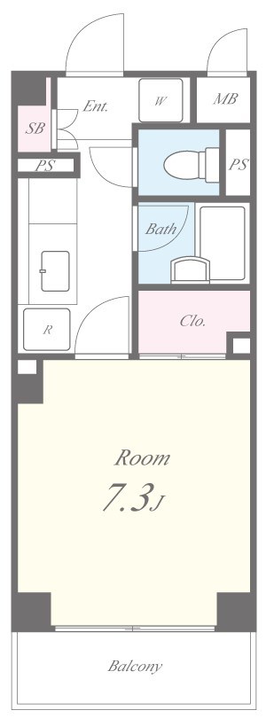 パレスオカムラ 間取り図