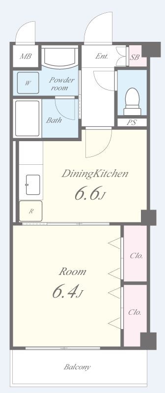 ブランチェリー新石切 間取り図