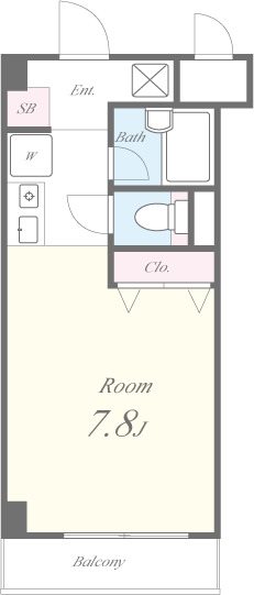 アルテ曽根 間取り図