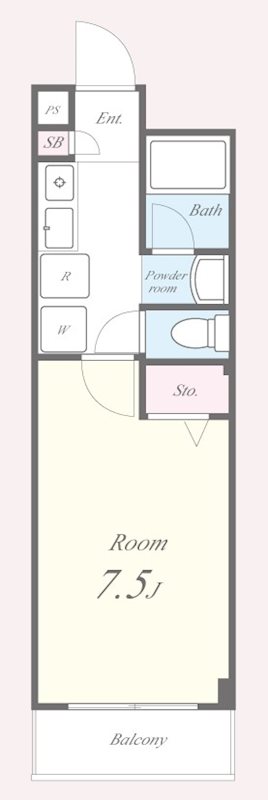 ユタカマンション 間取り図