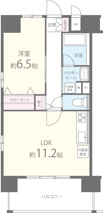 ｳﾞｧﾝﾄﾞｰﾑ 梅田北 間取り図