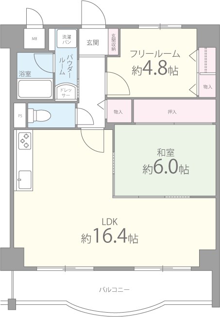 エクセレント・バーツ 間取り図