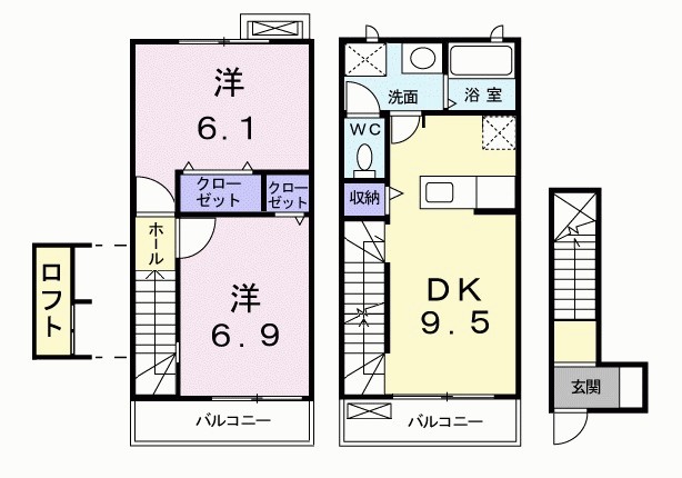 アースヒルズ 間取り図