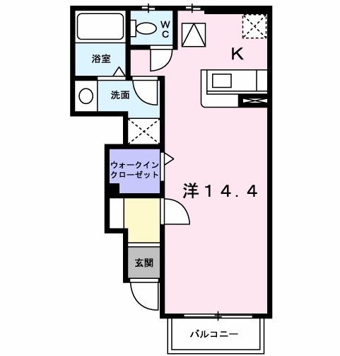 エアリーＵ．Ｓ 間取り図