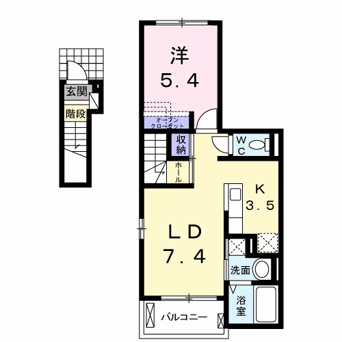 グラウクス 間取り図