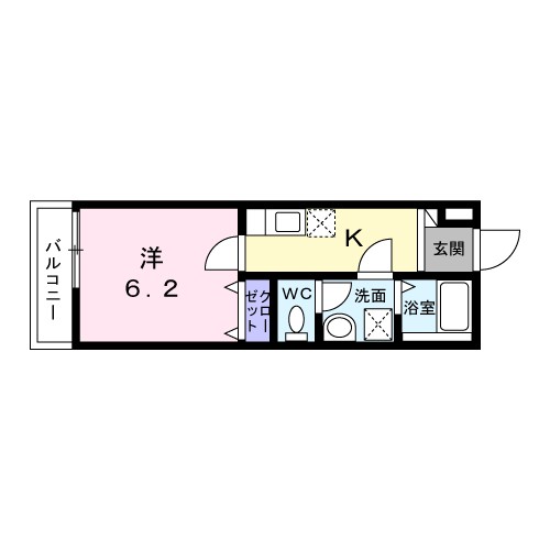 ノイヴェル小若江 間取り図