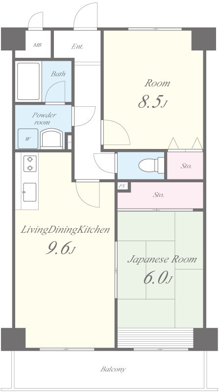 ロイヤルメゾン藤ヶ丘 間取り図