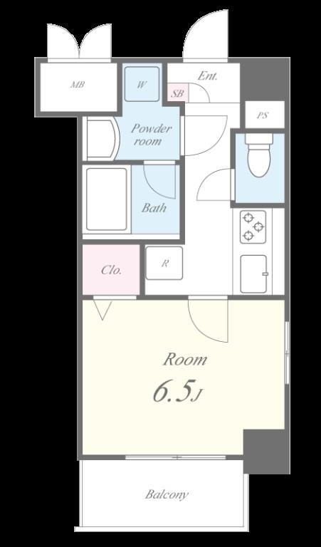TS INFINI 間取り図