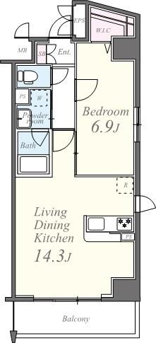グリンヒル本郷元町 間取り図