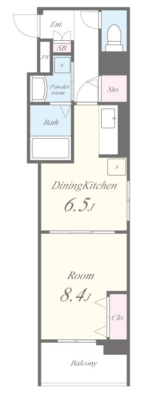ケイウッドハウス 間取り図